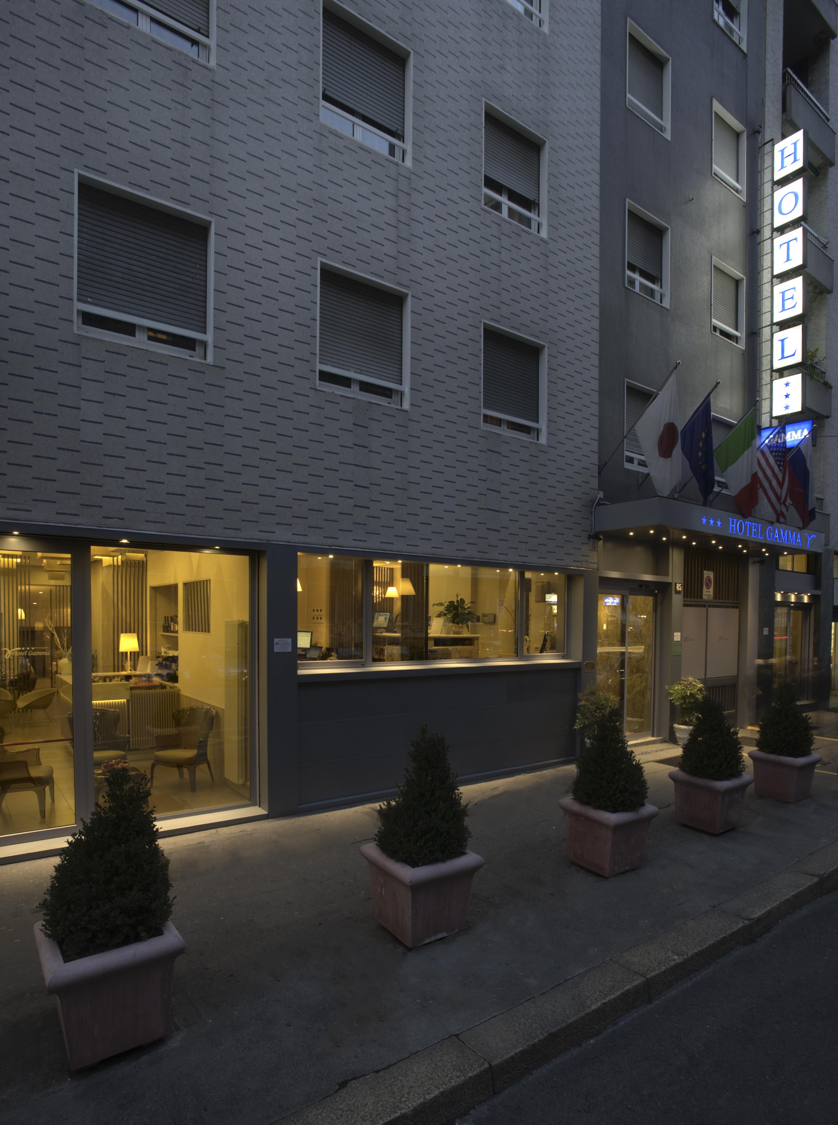 Hotel Gamma Milan Exterior photo